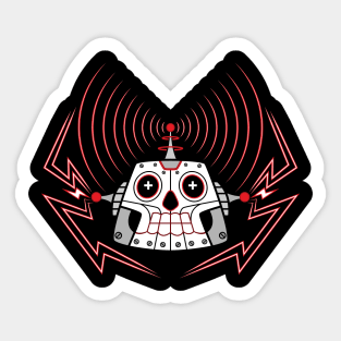 Skullbot Sticker